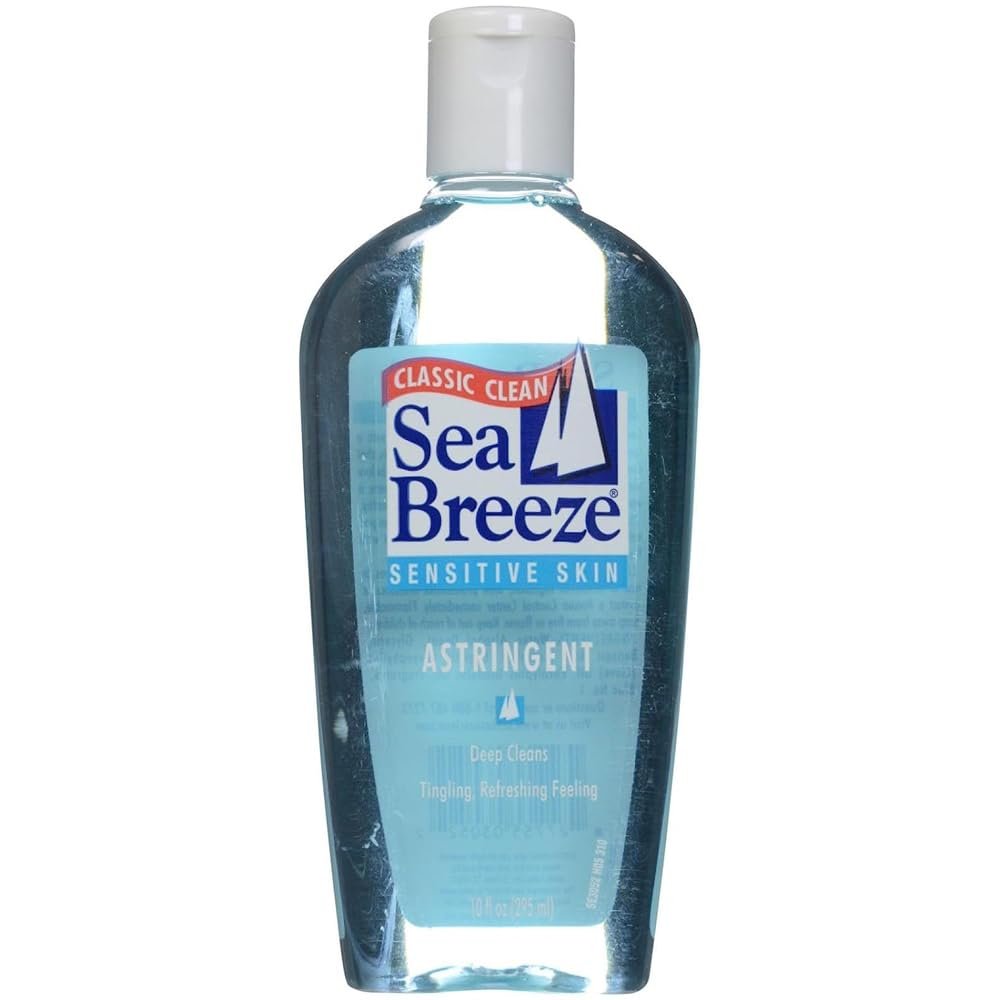 Sea Breeze Fresh-Clean Astringent for Sensitive Skin, 10 fl oz (295 ml) - Gentle Toner & Astringent - görsel 1