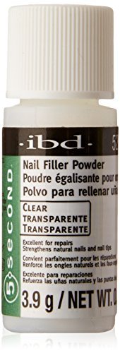 IBD 5 Second Nail Filler Powder - White Ridge Filler for Smooth Nail Surface - görsel 2