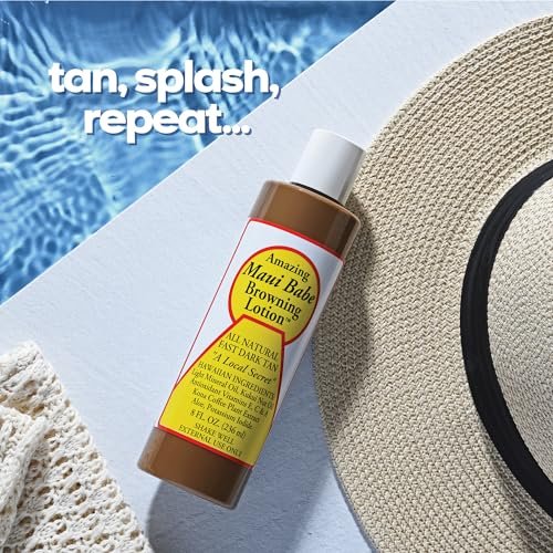 Maui Babe Browning Lotion – Natural Sun-Kissed Glow, 8 oz - görsel 7