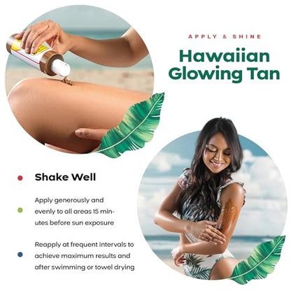 Maui Babe Browning Lotion – Natural Sun-Kissed Glow, 8 oz