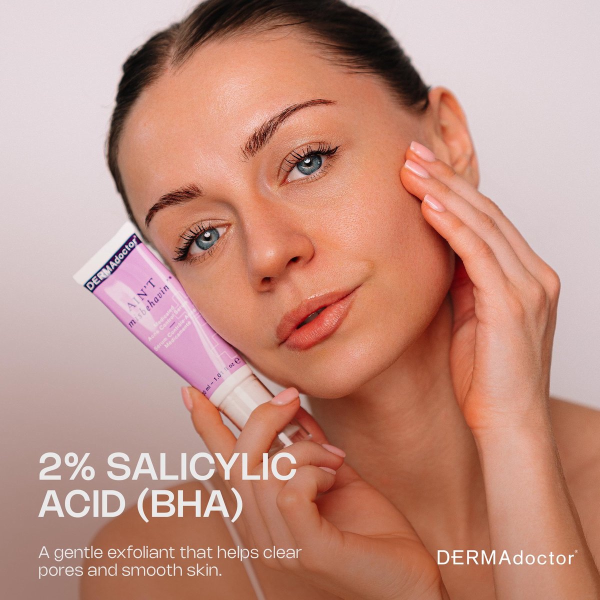 DERMAdoctor Ain't Misbehavin' Salicylic Acid Acne Control Serum – Dermatologist-Formulated Spot Treatment for Cystic Acne & Blemishes with Tea Tree Oil, 1 oz - görsel 11