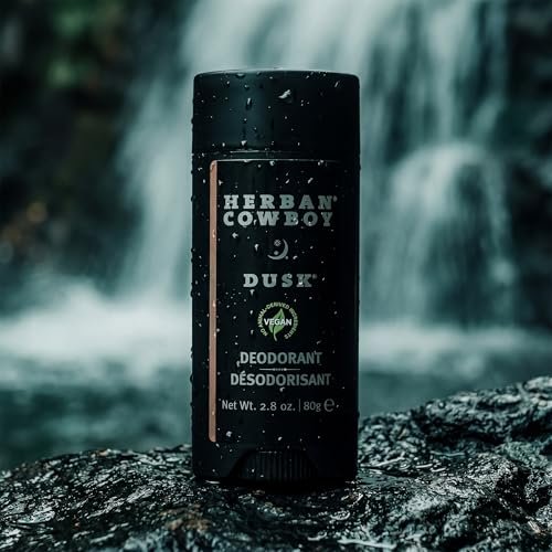 Herban Cowboy Dusk Deodorant - Aloe Infused with Cedar, Lavender, Lime & Sandalwood (2.8 oz) Avelisse