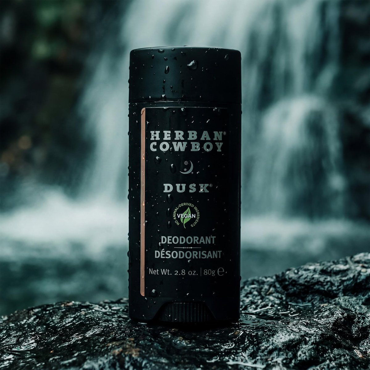 Herban Cowboy Dusk Deodorant - Aloe Infused with Cedar, Lavender, Lime & Sandalwood (2.8 oz) Avelisse