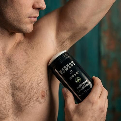 Herban Cowboy Dusk Deodorant - Aloe Infused with Cedar, Lavender, Lime & Sandalwood (2.8 oz) Avelisse