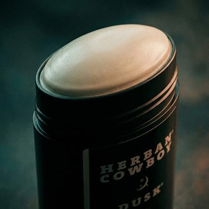 Herban Cowboy Dusk Deodorant - Aloe Infused with Cedar, Lavender, Lime & Sandalwood (2.8 oz) Avelisse
