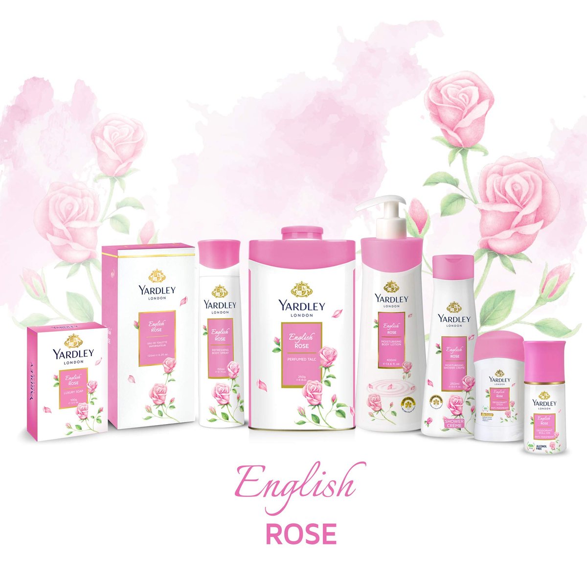 Yardley English Rose Soap 3-Bar Box: Classic Floral Scented Luxury Bath Soap - görsel 7