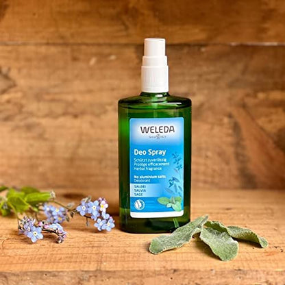Weleda Sage Deodorant, 3.4 Fluid Ounce - Natural & Aluminum-Free