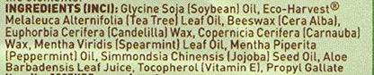 Desert Essence Lip Rescue Therapeutic with Tea Tree Oil - Antiseptic Lip Balm for Cracked Lips & Cold Sores - Moisturizing, Unscented with Vitamin E & Aloe Vera - 0.15 oz