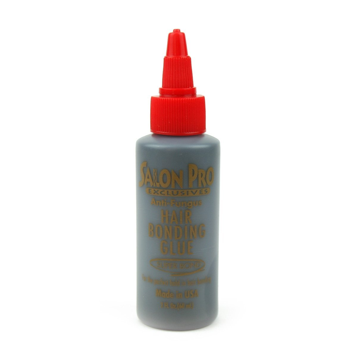 Salon Pro Anti-Fungus Hair Bonding Glue - 2 oz Professional Adhesive for Hair Extensions & Wigs - görsel 1