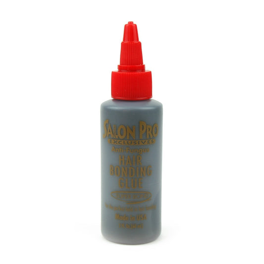 Salon Pro Anti-Fungus Hair Bonding Glue - 2 oz Professional Adhesive for Hair Extensions & Wigs