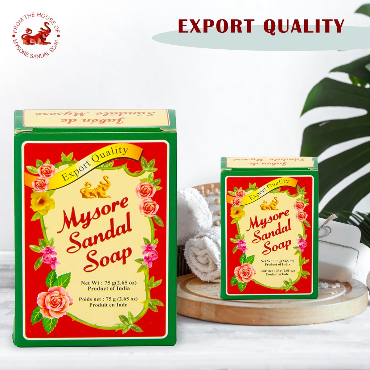 Mysore Sandalwood Soap 2.62oz (Case of 18) – Traditional Indian Sandalwood Soap Bars - görsel 9