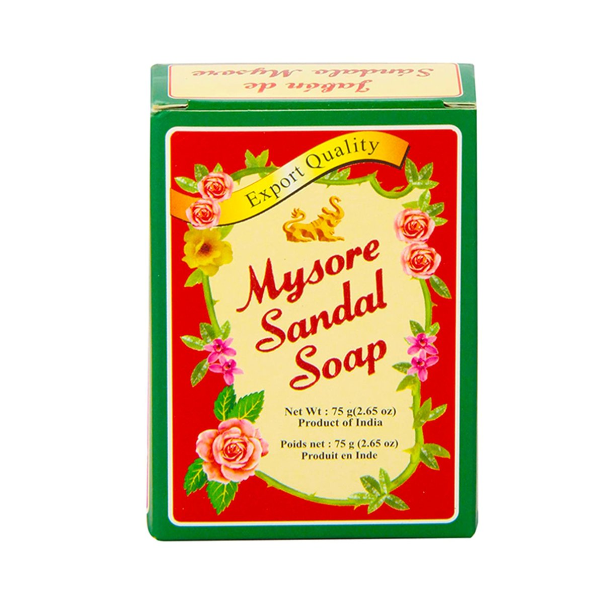 Mysore Sandalwood Soap 2.62oz (Case of 18) – Traditional Indian Sandalwood Soap Bars - görsel 3