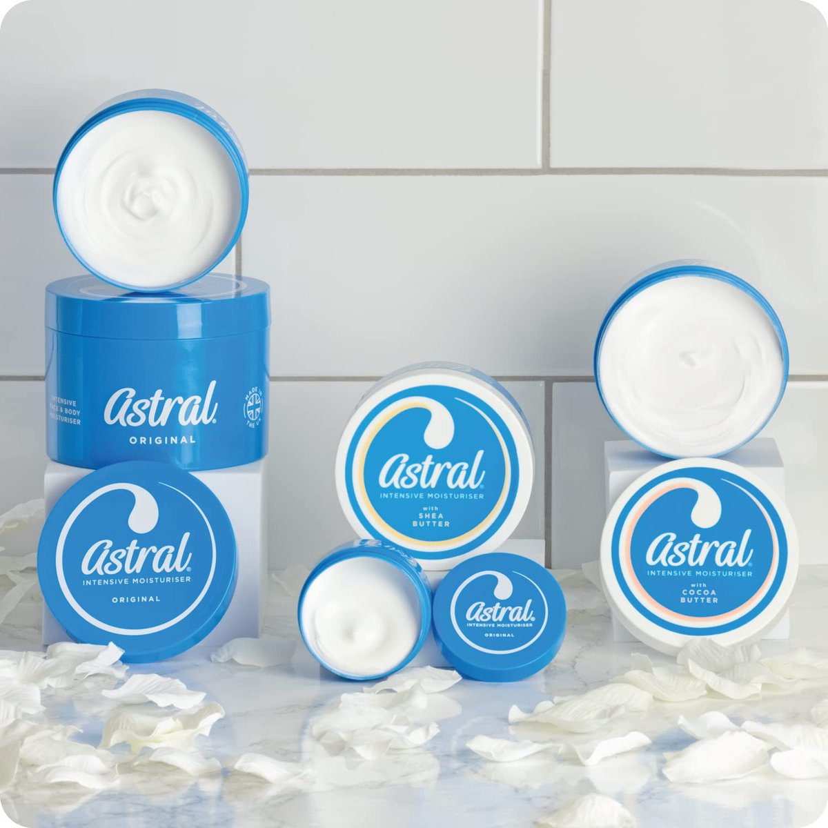 Astral Moisturising Cream 500ml – Rich Hydrating Face Moisturizer for Dry Skin Avelisse
