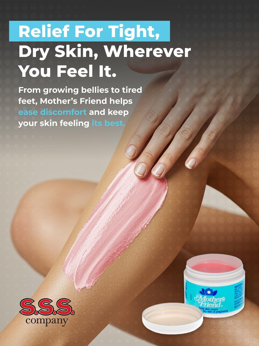 Mother's Friend Body and Skin Cream – Soothing Relief for Stretched, Tight, and Dry Skin During Pregnancy - görsel 13