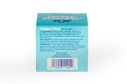 Mother's Friend Body and Skin Cream – Soothing Relief for Stretched, Tight, and Dry Skin During Pregnancy