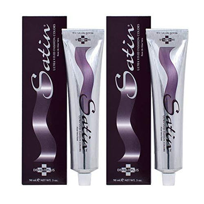 Satin Haircolor 10A Ultra Light Ash Blonde - Permanent Hair Dye for Salon-Quality Color at Home