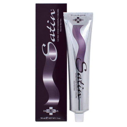 Satin Haircolor 10A Ultra Light Ash Blonde - Permanent Hair Dye for Salon-Quality Color at Home
