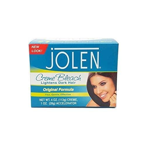 Jolen Creme Bleach Original Formula – Gentle Facial Hair Bleach, 4 oz Avelisse