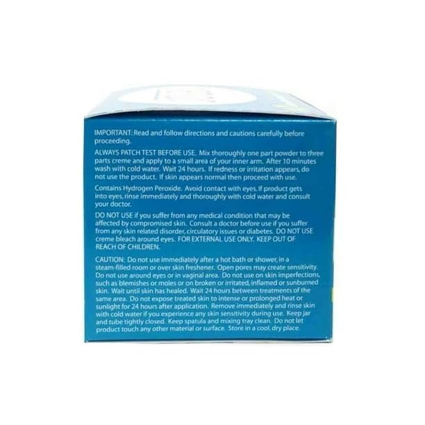 Jolen Creme Bleach Original Formula – Gentle Facial Hair Bleach, 4 oz Avelisse