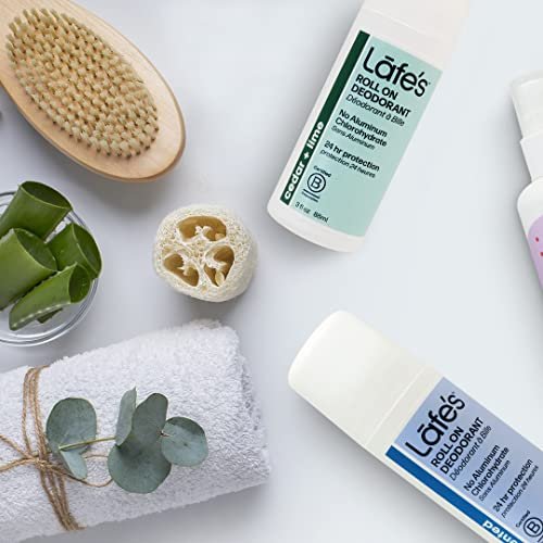 Lafe's Natural Deodorant Roll-On, 3 oz, Unscented, Aluminum Free, Paraben Free, Baking Soda Free, 24-Hour Protection - görsel 6