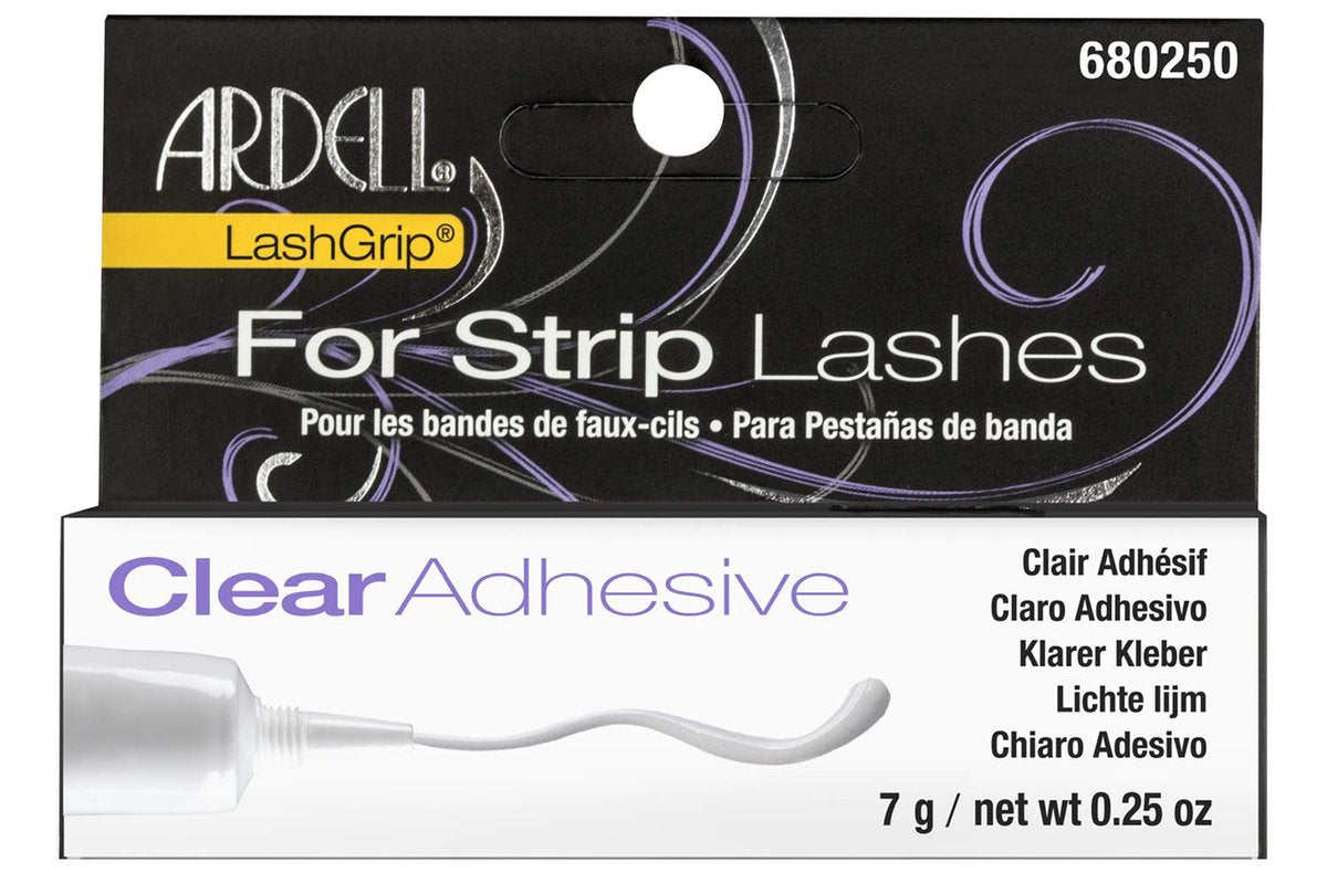 Ardell LashGrip Clear Strip Lash Adhesive - Waterproof & Long Lasting Eyelash Glue, Latex-Based, 0.25 oz - görsel 1