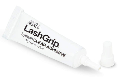 Ardell LashGrip Clear Strip Lash Adhesive - Waterproof & Long Lasting Eyelash Glue, Latex-Based, 0.25 oz