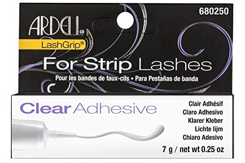 Ardell LashGrip Clear Strip Lash Adhesive - Waterproof & Long Lasting Eyelash Glue, Latex-Based, 0.25 oz - görsel 2