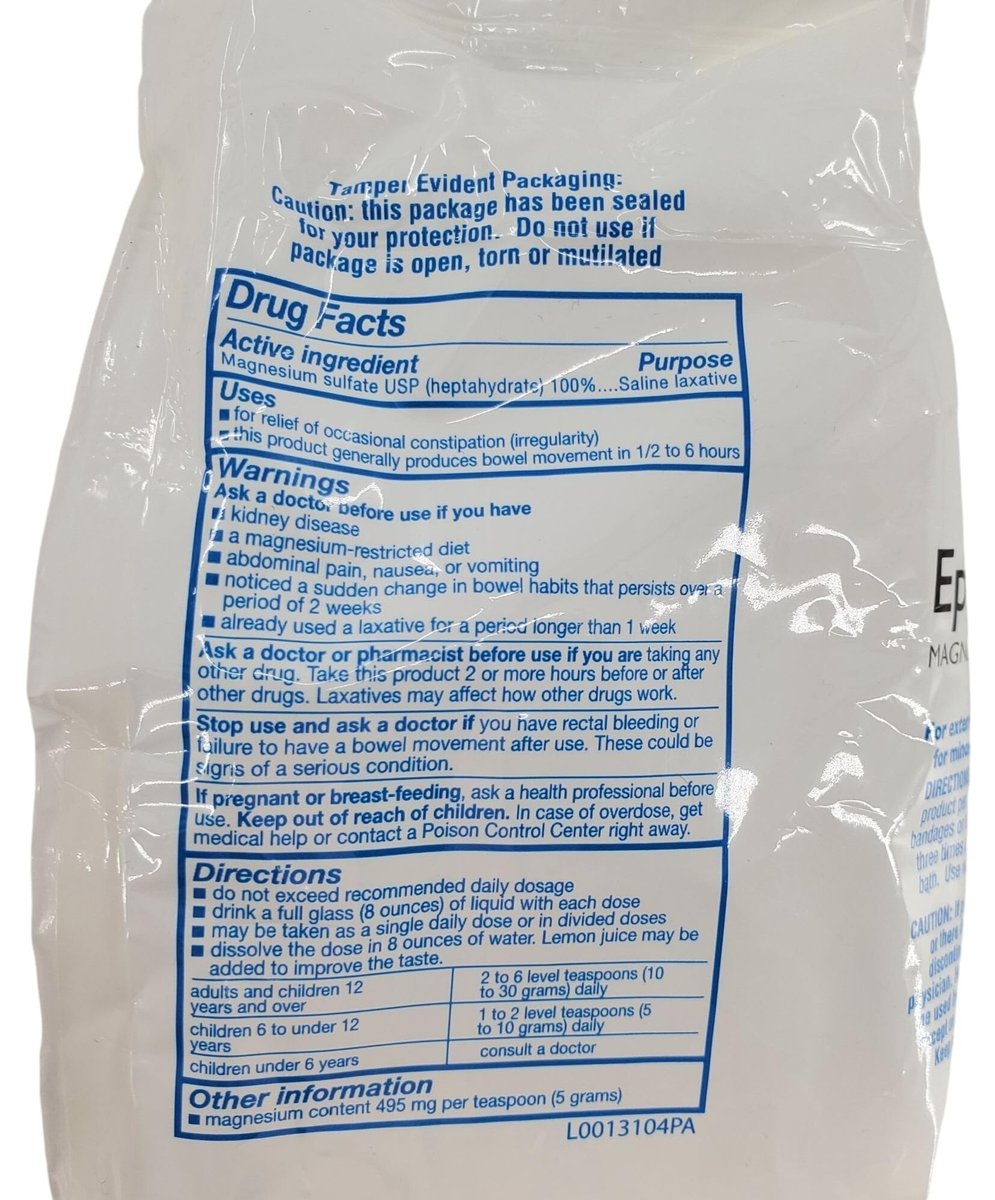Swan Epsom Salt - 16 oz Premium Bath Salt for Muscle Relief and Relaxation - görsel 10
