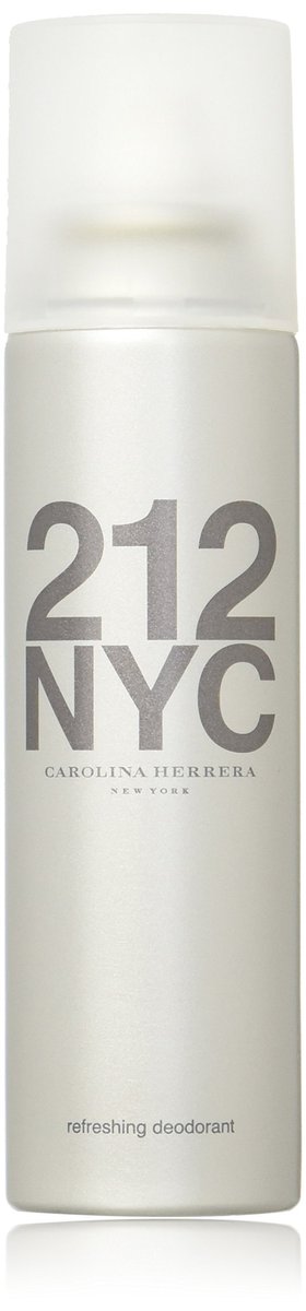 212 Carolina Herrera Women Deodorant Spray, 150ml / 5oz – Long-Lasting Freshness