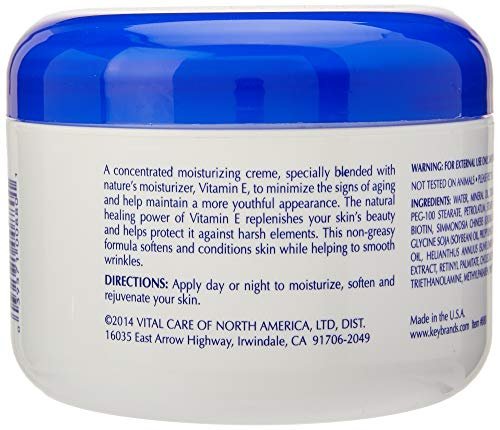 Vital Care Vitamin E Crème – Age-Defying Face Moisturizer for Men & Women, 8 Fl Oz - görsel 4