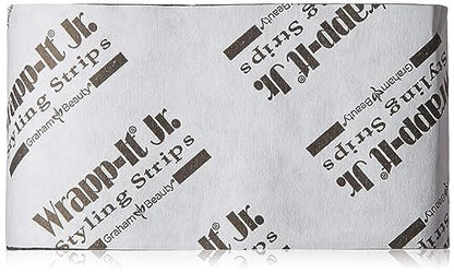 Famis Wrapp-It Styling Strip X-Long (Box of 40) – White, Salon-Grade Hair Removal