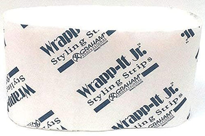 Famis Wrapp-It Styling Strip X-Long (Box of 40) – White, Salon-Grade Hair Removal