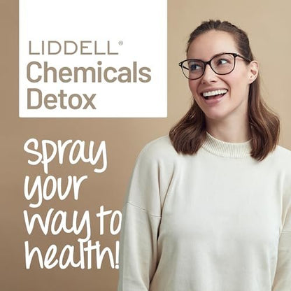 Liddell Homeopathic Chemical Detox Spray – 1 Fl Oz Natural Detox Support