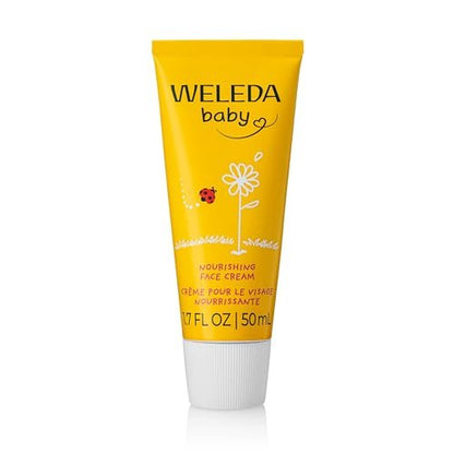 Weleda Baby Calendula Nourishing Face Cream - 1.7 Fl Oz | Plant-Rich Moisturizer with Calendula and Lanolin Avelisse