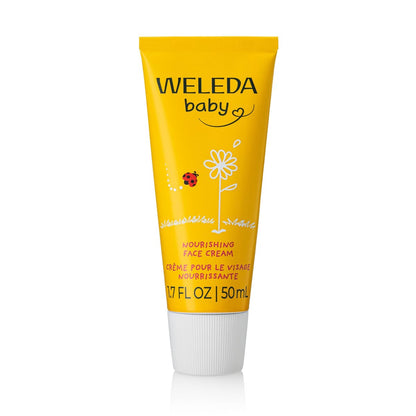 Weleda Baby Calendula Nourishing Face Cream - 1.7 Fl Oz | Plant-Rich Moisturizer with Calendula and Lanolin Avelisse