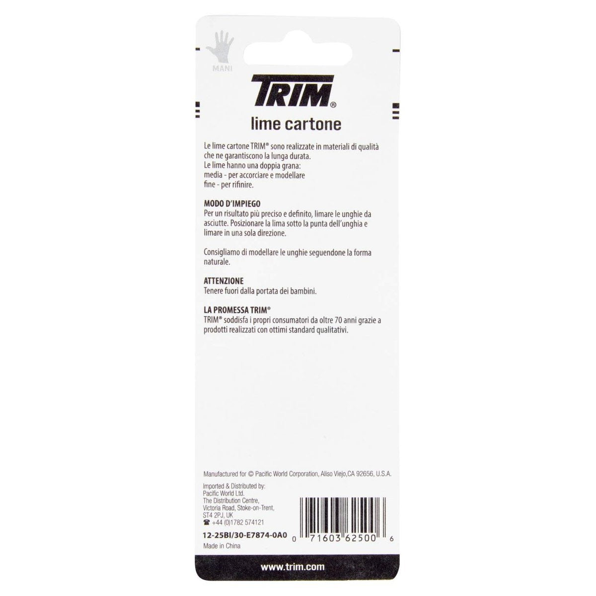 Trim Emery Boards 10 Count - Classic Nail Files for Natural & Acrylic Nails - görsel 5