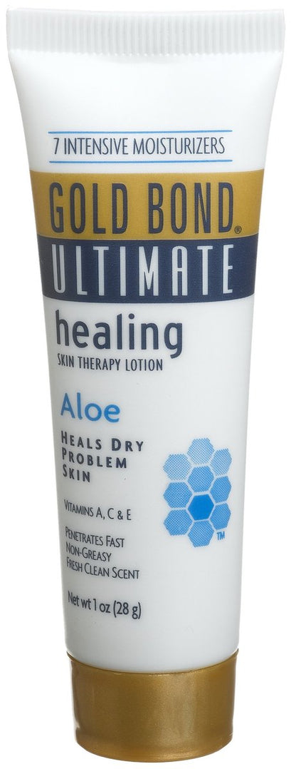 Gold Bond Ultimate Healing Skin Therapy Lotion - Intensive Moisturizer for Dry, Damaged Skin, 1 oz Avelisse