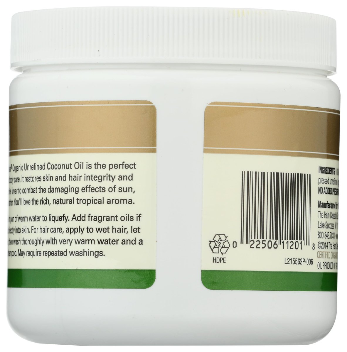 Spectrum Essentials Organic Virgin Coconut Oil, Unrefined, 15 oz - görsel 3