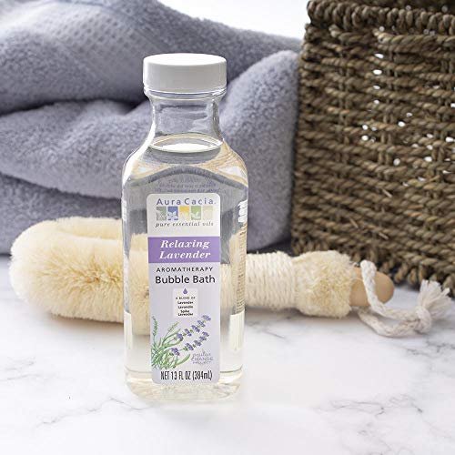 Aura Cacia Relaxing Lavender Bubble Bath - 13 fl oz, Paraben-Free with 100% Pure Essential Oils - görsel 16