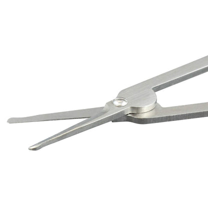 Seki Edge Stainless Steel Nostril Scissors SS-908 – Safety Grooming Scissors with Round Blunt Tips for Nose & Facial Hair, Made in Japan Avelisse