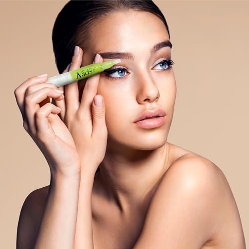 Nad's Eyebrow Shaper Wax Kit - Gentle Facial Hair Removal for Delicate Areas, 0.2 oz with Cotton Strips and Cleansing Wipes - görsel 14