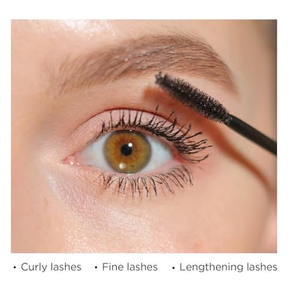 Lord & Berry Back in Brown High Definition Mascara - Water Resistant Intense Brown Mascara - 1351 Deep Brown - 0.6 oz