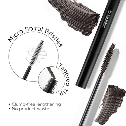 Lord & Berry Back in Brown High Definition Mascara - Water Resistant Intense Brown Mascara - 1351 Deep Brown - 0.6 oz