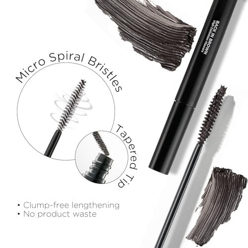 Lord & Berry Back in Brown High Definition Mascara - Water Resistant Intense Brown Mascara - 1351 Deep Brown - 0.6 oz - görsel 12