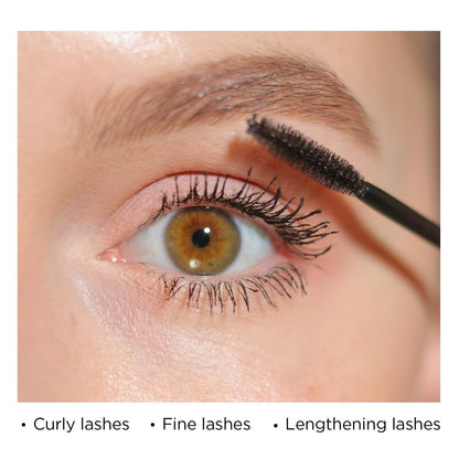 Lord & Berry Back in Brown High Definition Mascara - Water Resistant Intense Brown Mascara - 1351 Deep Brown - 0.6 oz