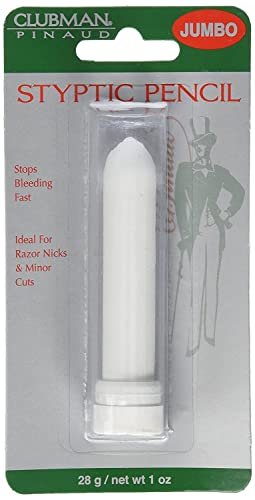 Clubman Styptic Pencil Jumbo (3 Pack) - Fast Nosebleed & Shaving Nick Relief - görsel 2