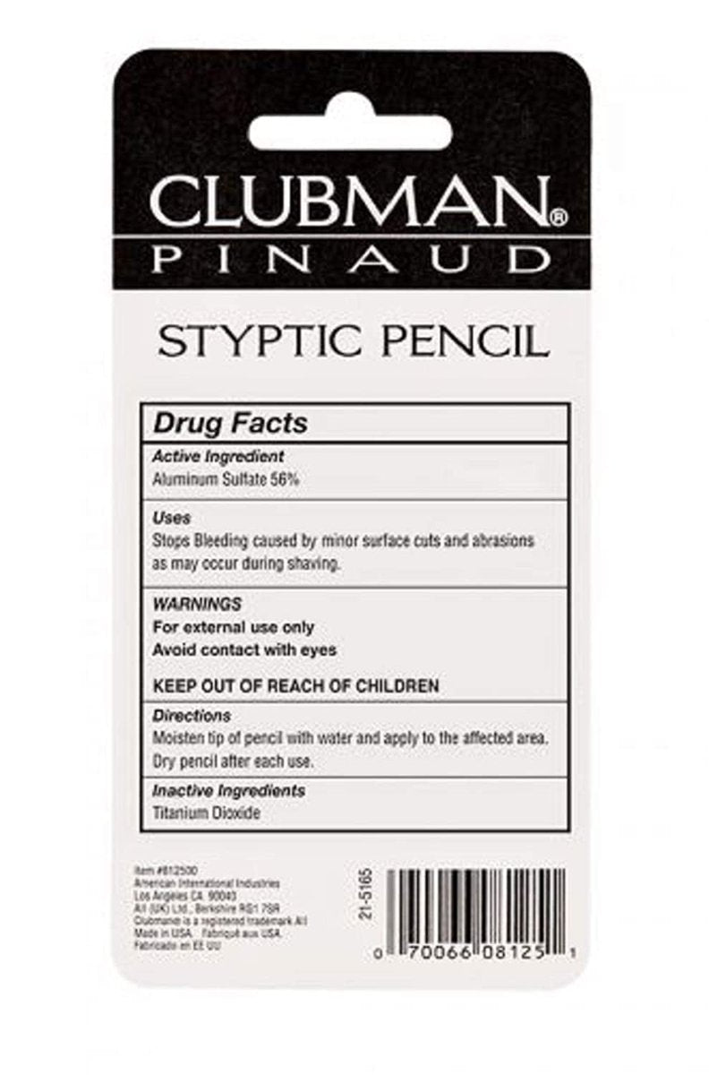 Clubman Styptic Pencil Jumbo (3 Pack) - Fast Nosebleed & Shaving Nick Relief - görsel 3