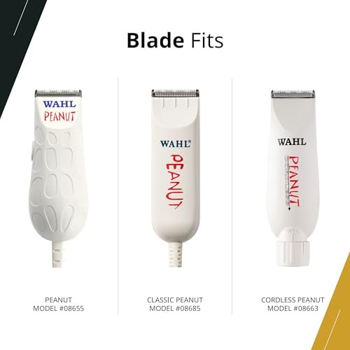 Wahl Professional Standard Snap-On Peanut Blade – #30 Size, Steel, Easy Maintenance for Clippers Avelisse