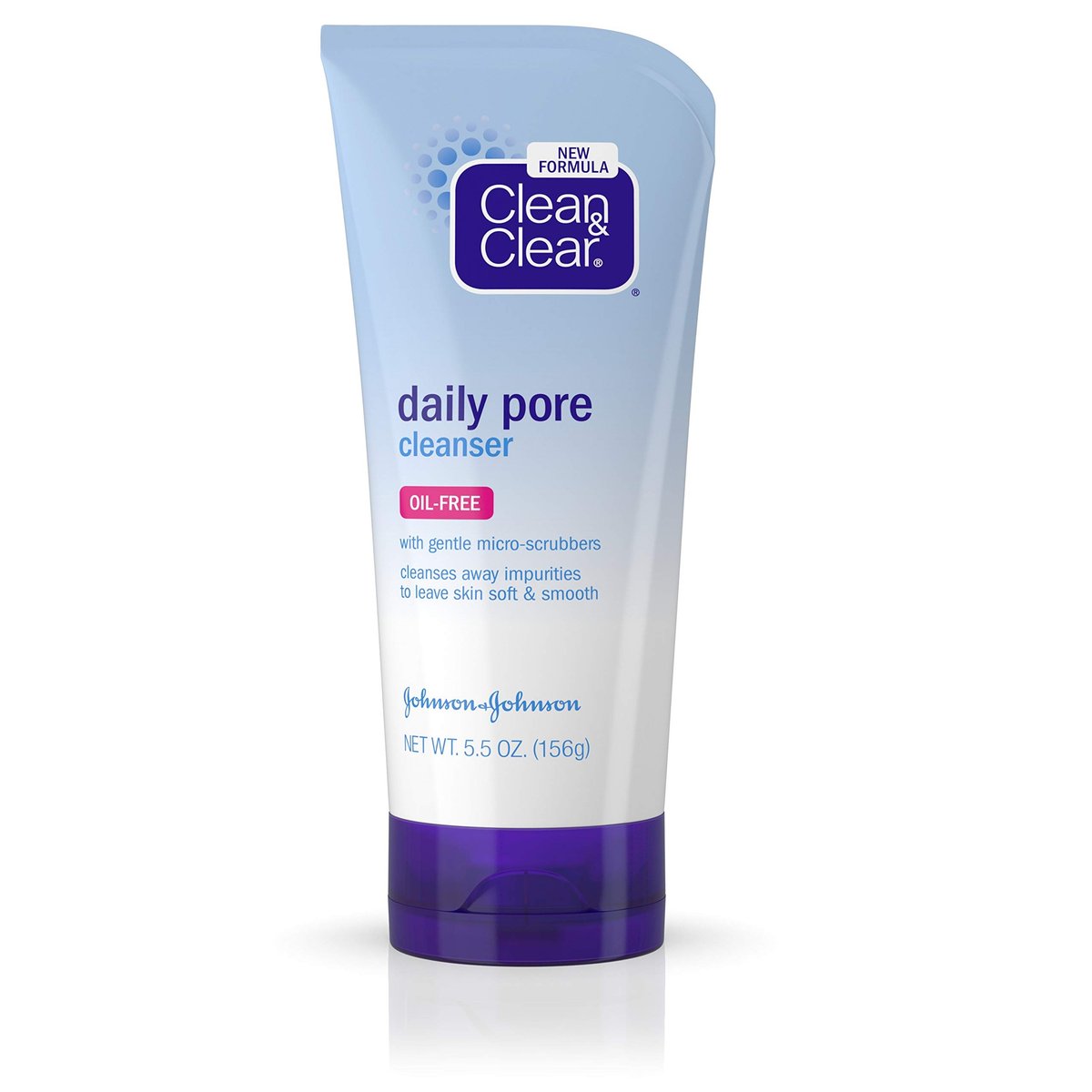 Clean & Clear Daily Pore Face Cleanser - Oil-Free Acne Face Wash for Normal, Oily & Combination Skin, 5.5 oz Avelisse