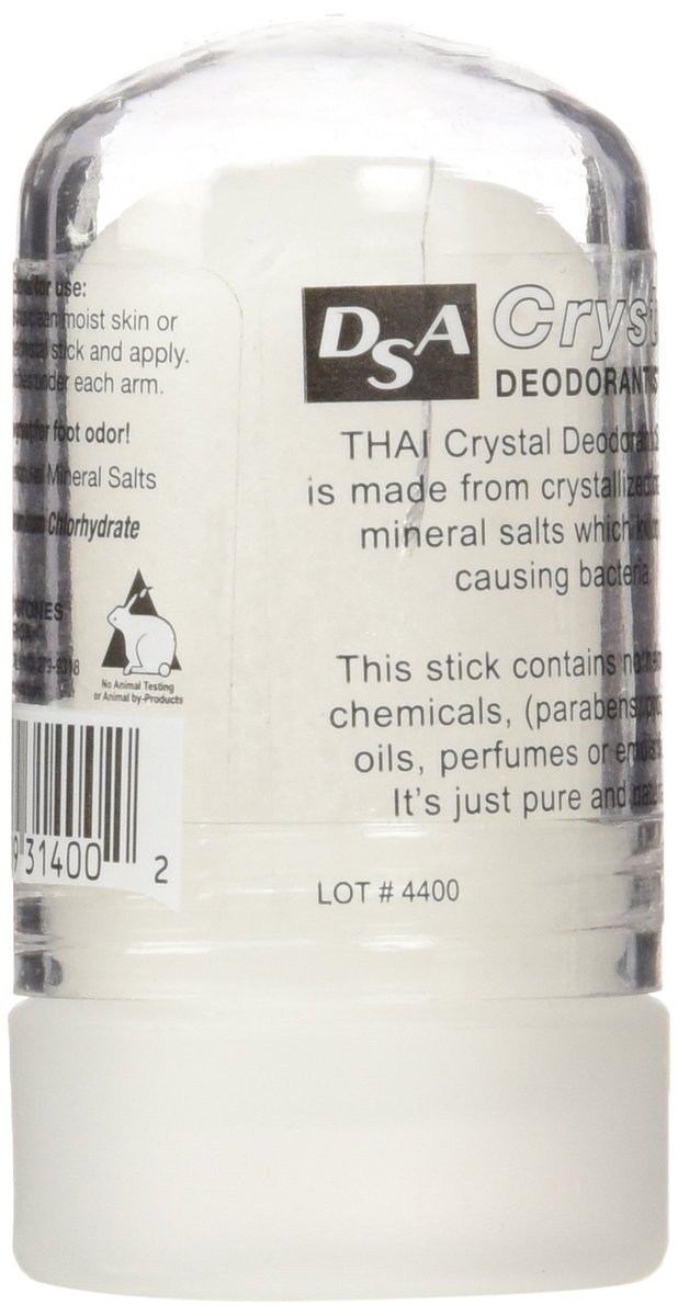 THAI 100% Natural Crystal Deodorant Stick, Mini Travel Size (2.125 oz) – Aluminum-Free, Hypoallergenic - görsel 7